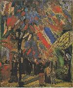 Vincent Van Gogh The 14th July in Paris oil on canvas